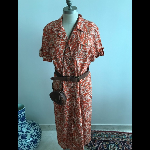 Coral Positive Attitudes Dress sz12p - Picture 7 of 10